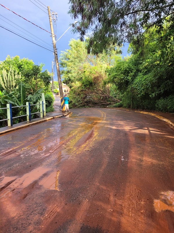 Tempestade deixa rastro de destruição em Santa Cruz do Rio Pardo