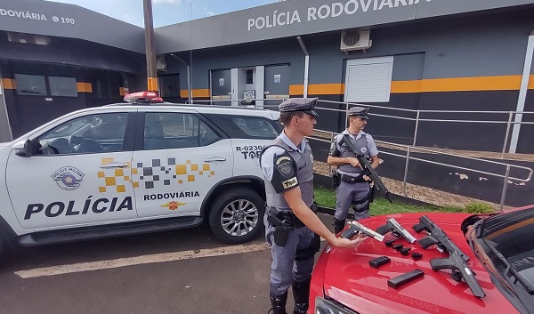 Casal é preso por tráfico de armas em Ourinhos