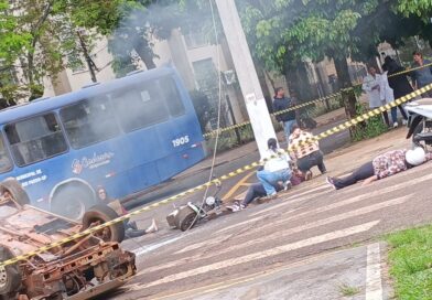 VÍDEO – Simulado de acidente em Santa Cruz chama atenção pelo realismo